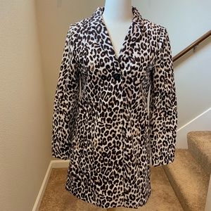 NWT H&M Leopard Print Coat